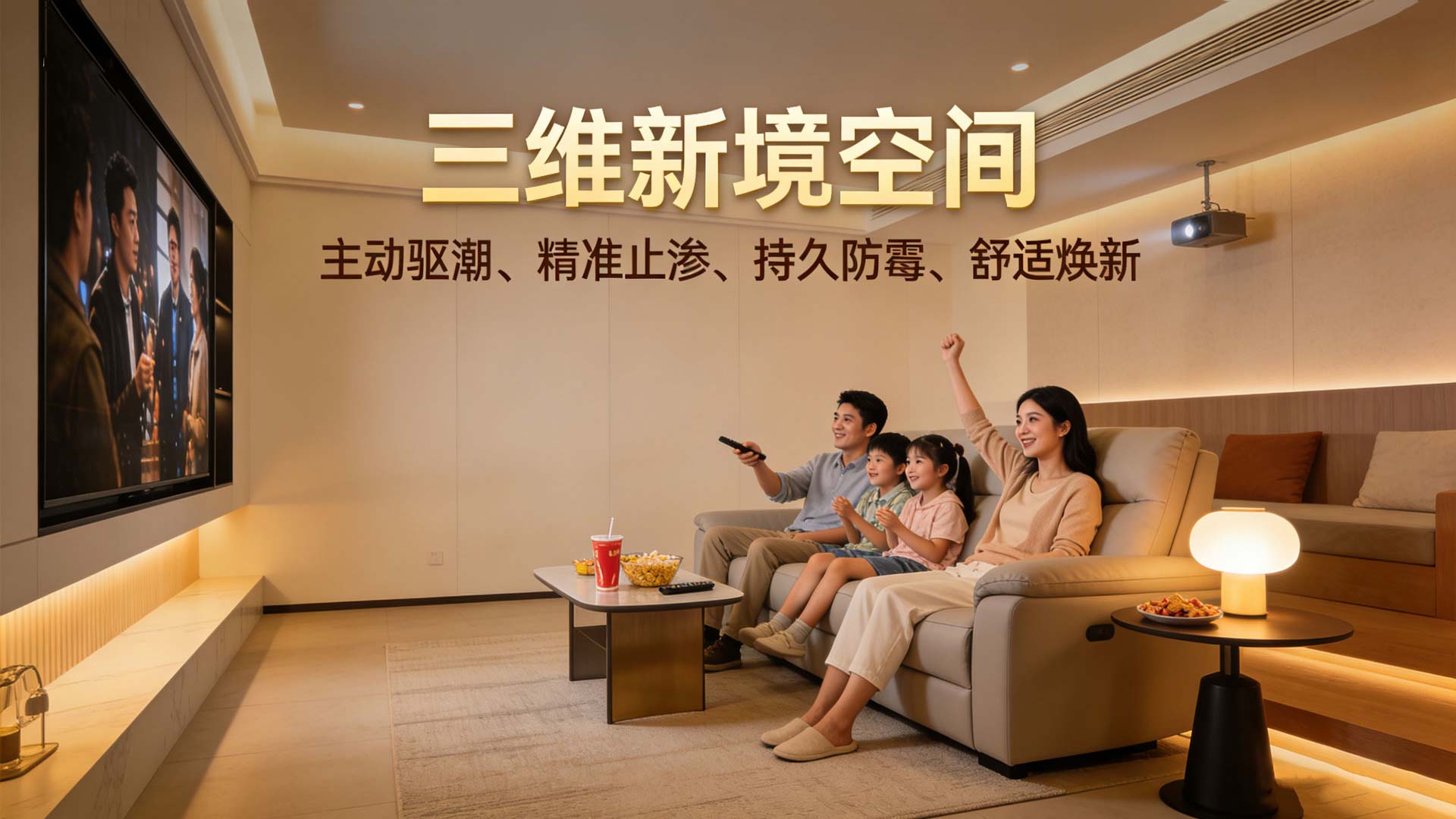 立威三维新境空间 | 绍兴高端住宅地下室防水防潮防霉 - 立威防潮官网